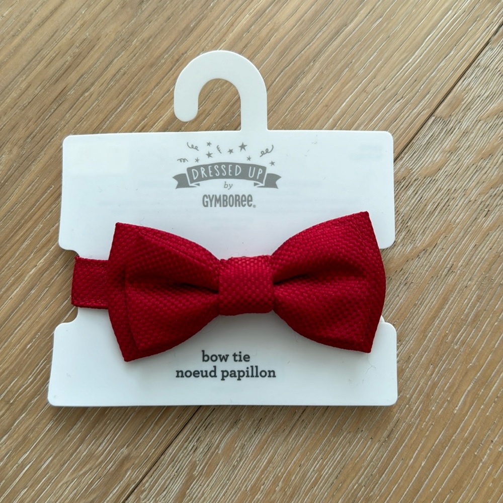 Red Toddler Bow Tie